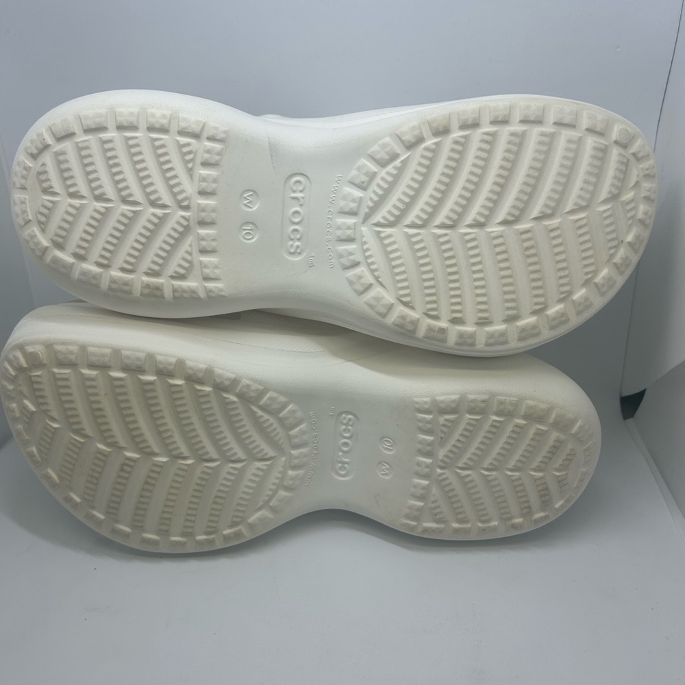 White Platform Crocs - Picture 7 of 7